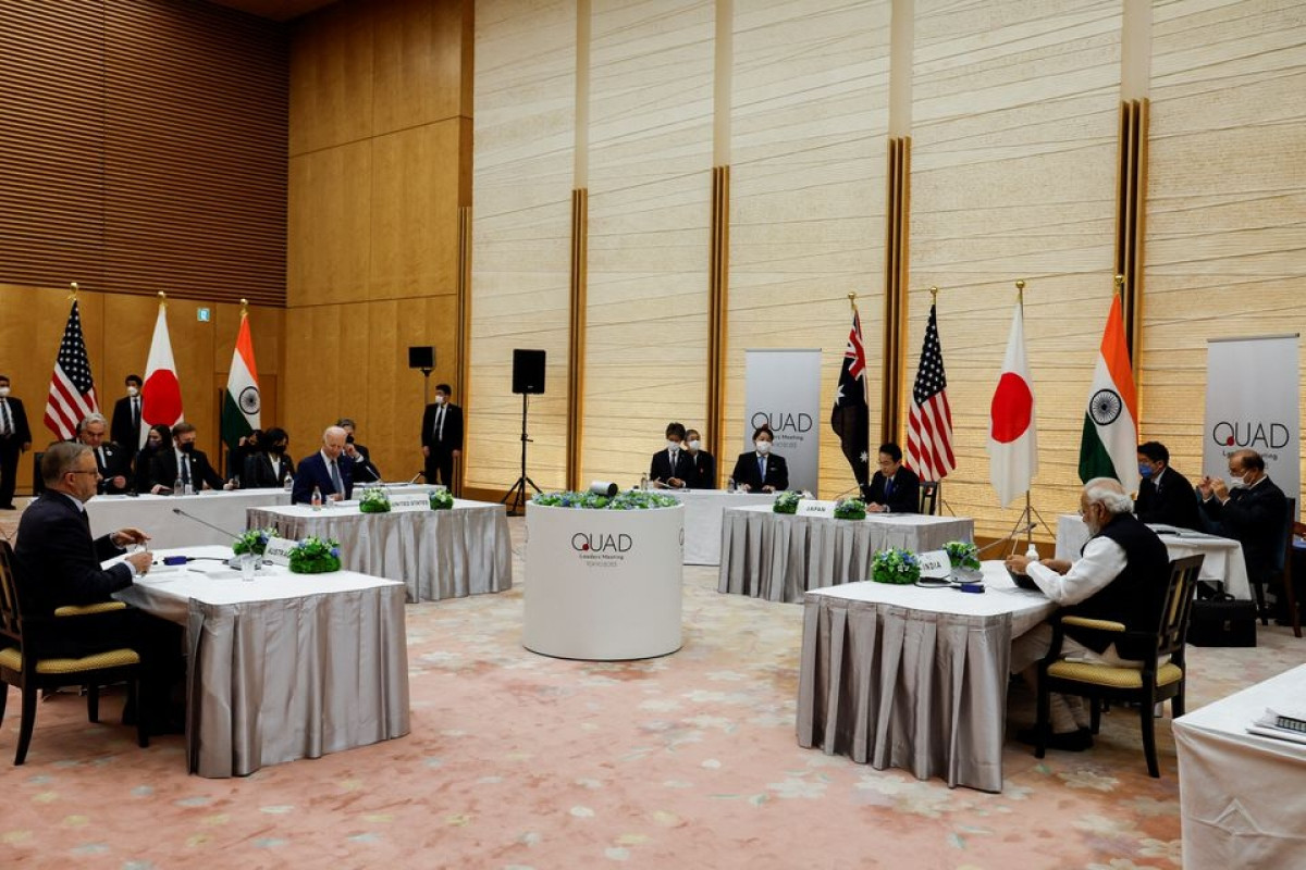 Nhóm Bộ Tứ (Quad) ra Tuyên bố chung về các vấn đề quan trọng của quốc tế. Ảnh: Reuters
