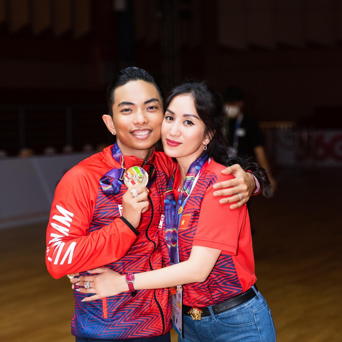 Phan Hiển mang về 3 tấm HCV tại nội dung Dancesport ở SEA Games 31.