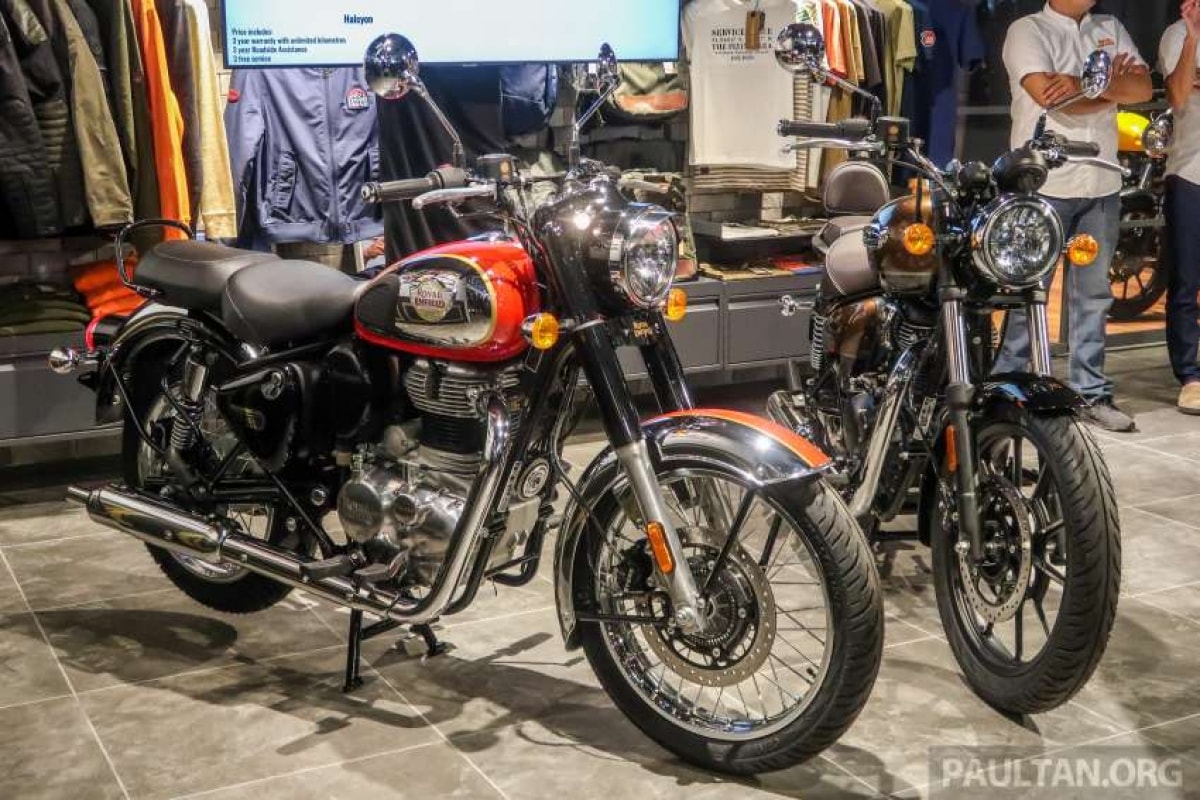 Bộ đôi Royal Enfield Classic 350 và Meteor 350 2022