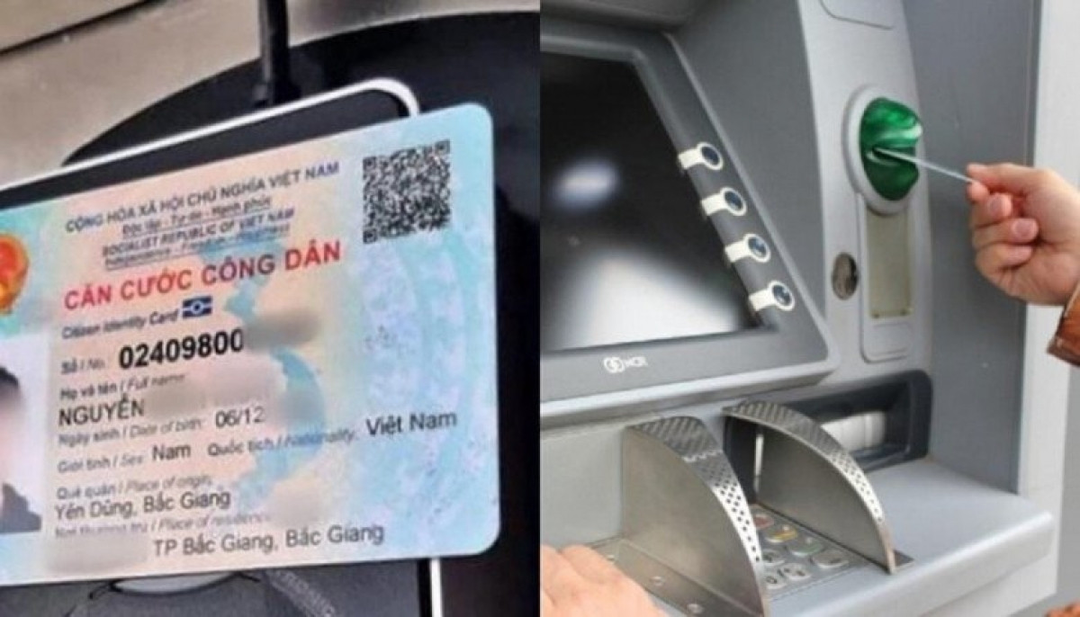Tích hợp thẻ CCCD và thẻ ATM mang lại nhiều tiện ích