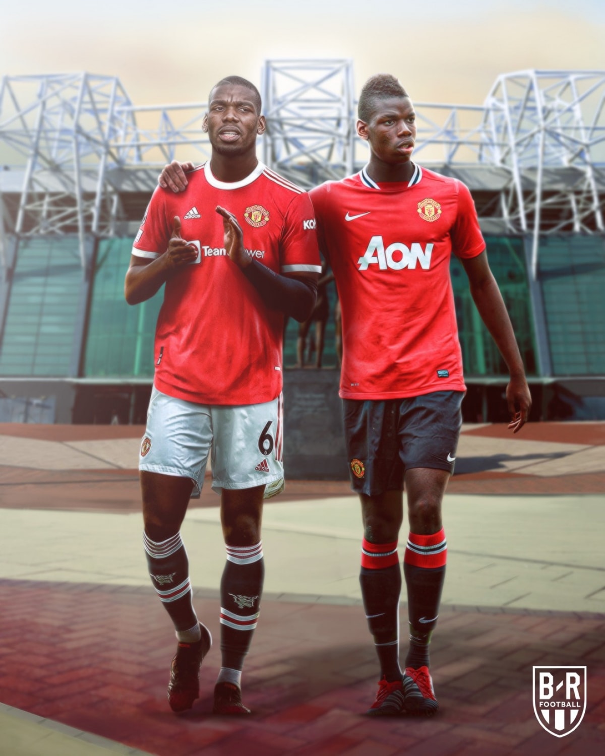 Paul Pogba một lần nữa chia tay MU. (Ảnh: Bleacher Reports)