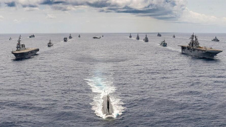 Các nước ASEAN tham gia tập trận hải quân lớn nhất thế giới - 1
