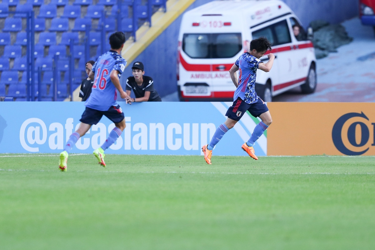 U23 Nhật Bản giành chiến thắng nhọc nhằn trước U23 UAE (Ảnh: AFC).