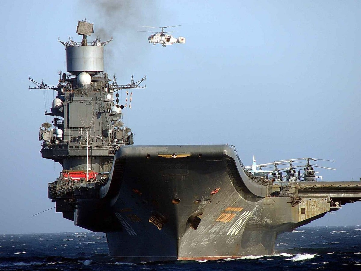 Hàng không mẫu hạm duy nhất của Nga lại bị hoãn lịch sửa chữa  - 1