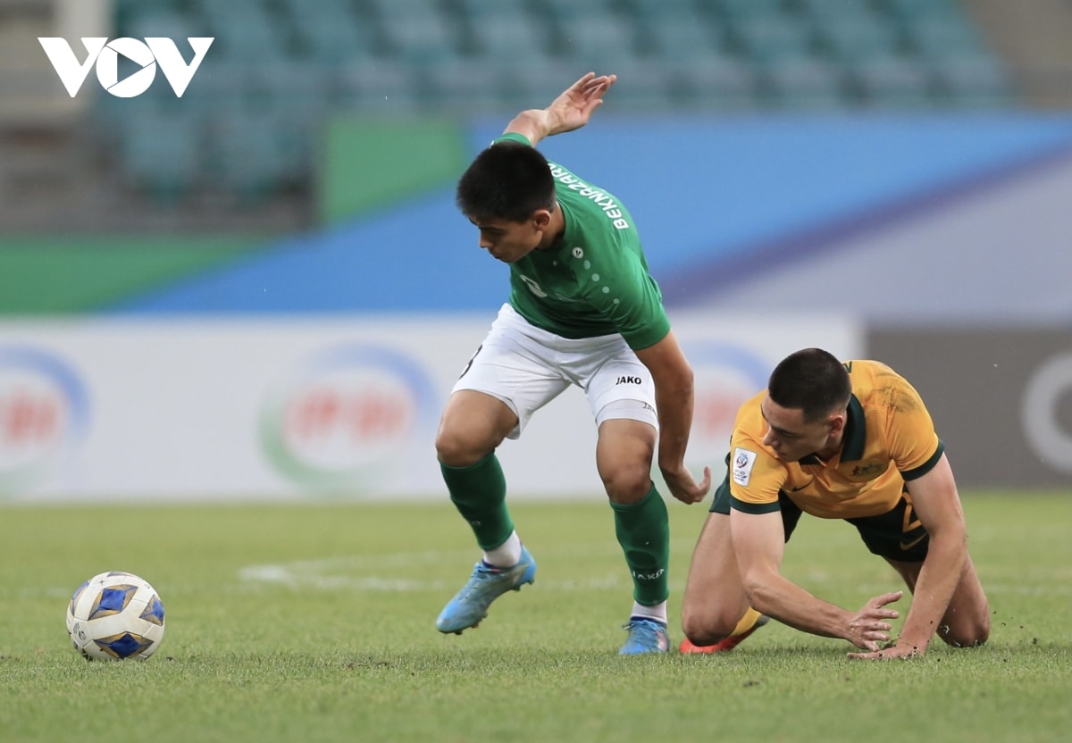 thang nhoc u23 turkmenistan, u23 australia vao ban ket u23 chau A 2022 hinh anh 7