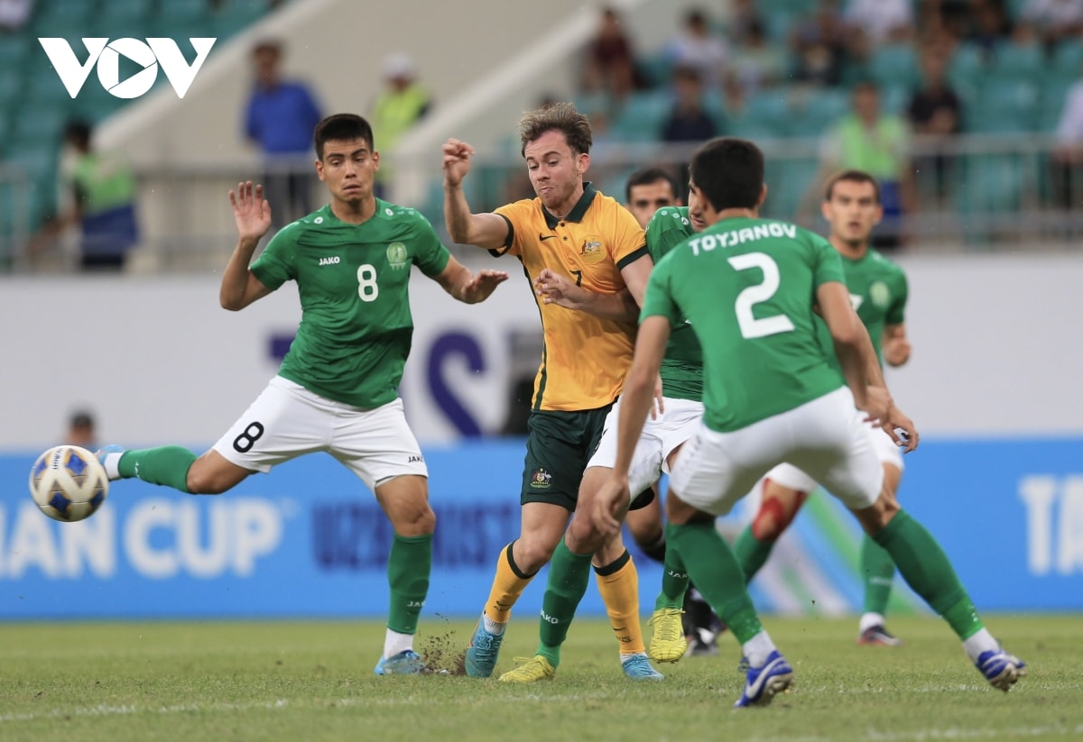 thang nhoc u23 turkmenistan, u23 australia vao ban ket u23 chau A 2022 hinh anh 4