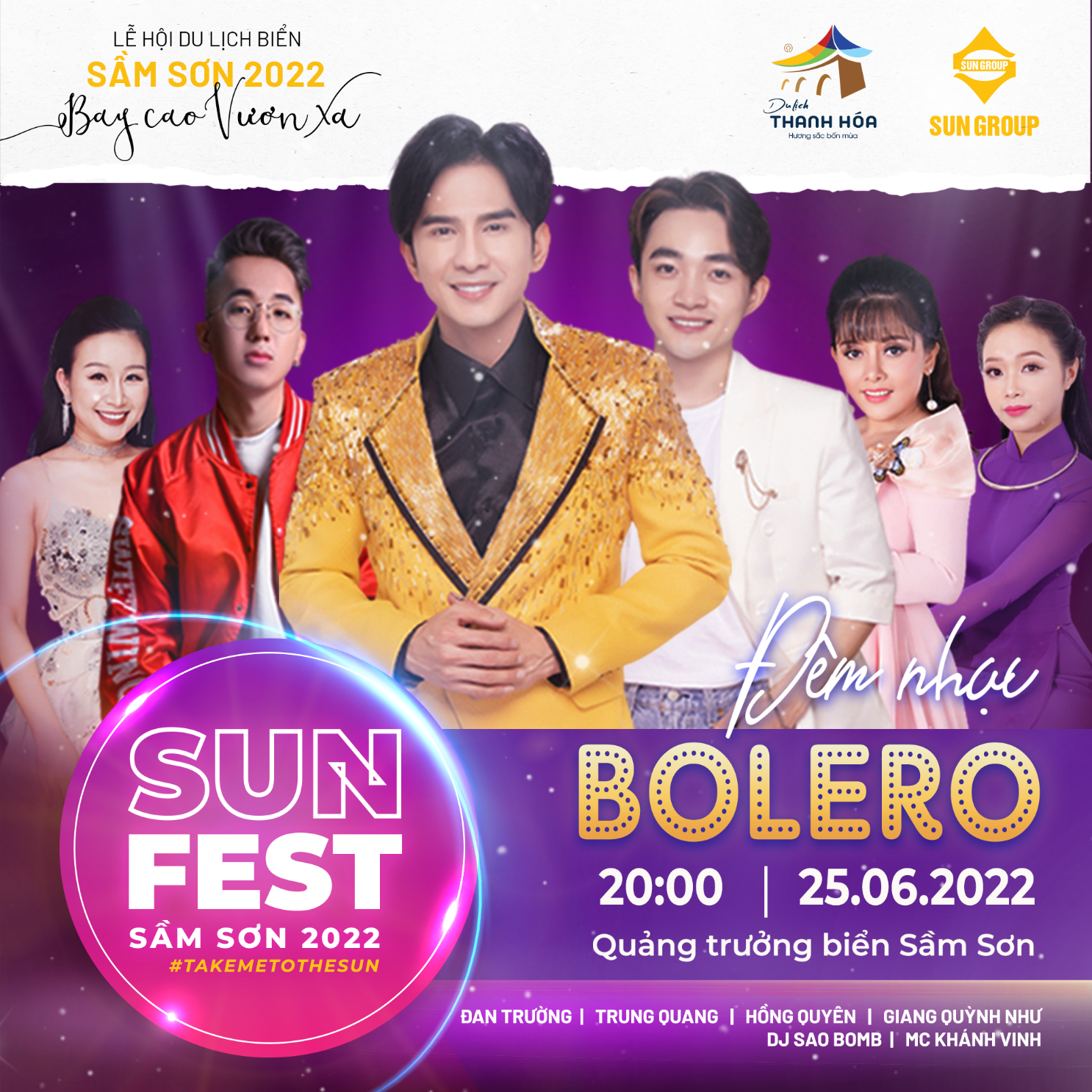 Đan Trường mang 'Tình khúc vàng' đến khán giả Sầm Sơn tại đêm Sun Fest thứ 9 - 3