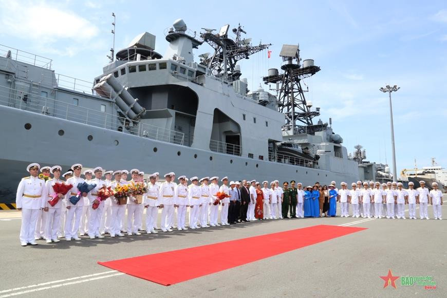 Đội tàu thuộc Hạm đội Thái Bình Dương, Hải quân Liên bang Nga thăm Khánh Hòa - 3