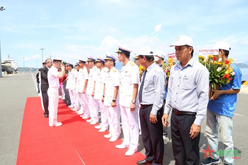 Đội tàu thuộc Hạm đội Thái Bình Dương, Hải quân Liên bang Nga thăm Khánh Hòa - 2