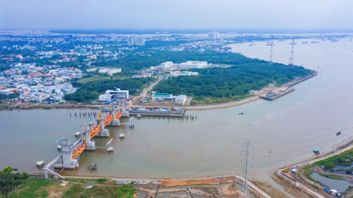 dự án chống ngập do triều tp.hcm khó hoàn thành vào cuối năm nay hình ảnh 3 du an chong ngap do trieu tp.hcm kho hoan thanh vao cuoi nam nay hinh anh 3