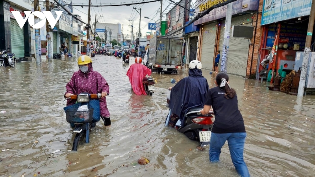 dự án chống ngập do triều tp.hcm khó hoàn thành vào cuối năm nay hình ảnh 1 du an chong ngap do trieu tp.hcm kho hoan thanh vao cuoi nam nay hinh anh 1