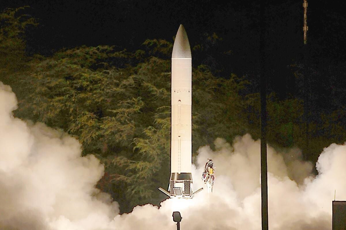 Mỹ lại thử nghiệm tên lửa siêu thanh thất bại - 1