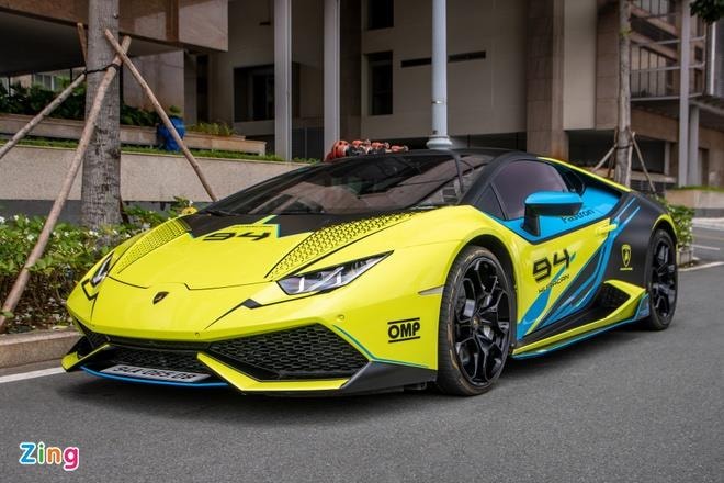 Lamborghini Huracan được làm mới theo phong cách xe đua tại TP.HCM - 2
