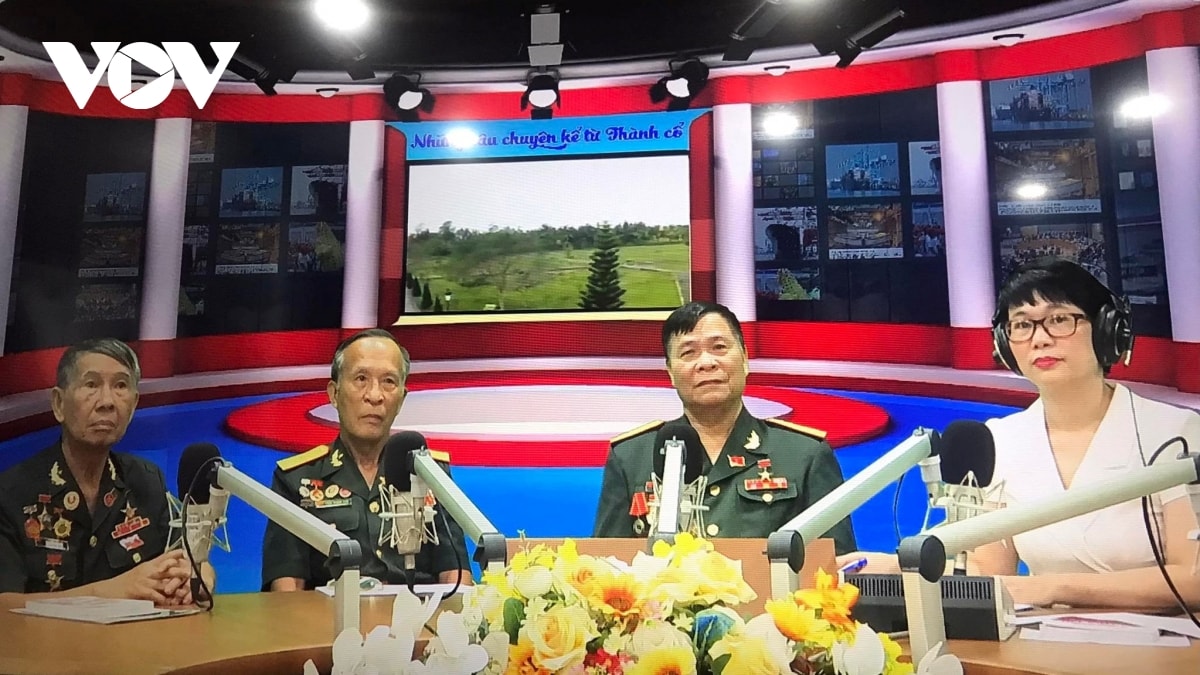 chương trình phát thanh đặc biệt những câu chuyện từ thành cổ hình ảnh 1 chuong trinh phat thanh dac biet nhung cau chuyen tu thanh co hinh anh 1