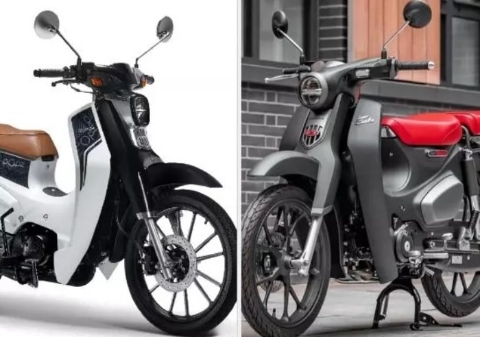 Xuất hiện mẫu xe 'nhái' Super Cub C125 giá chỉ bằng 1/4 - 2
