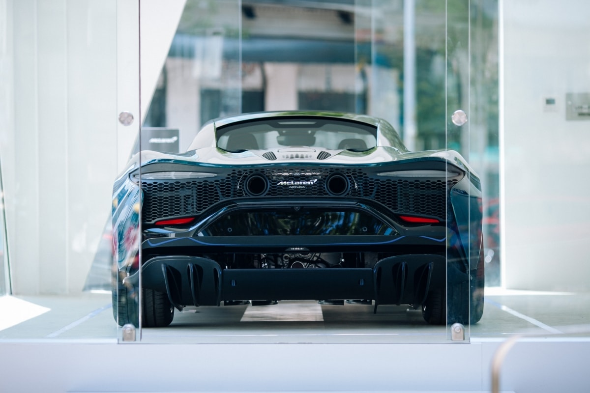 sieu xe hybrid mclaren artura gia gan 15 ty dong trung bay tai viet nam hinh anh 9