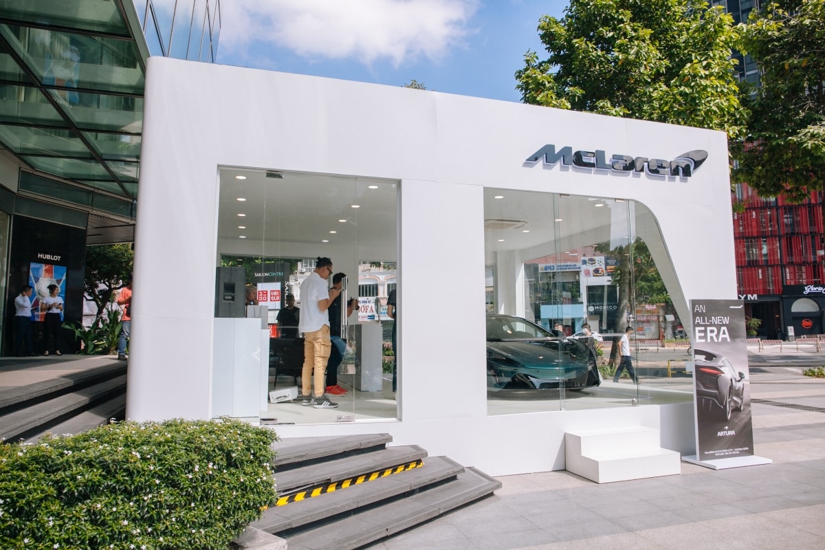 sieu xe hybrid mclaren artura gia gan 15 ty dong trung bay tai viet nam hinh anh 2