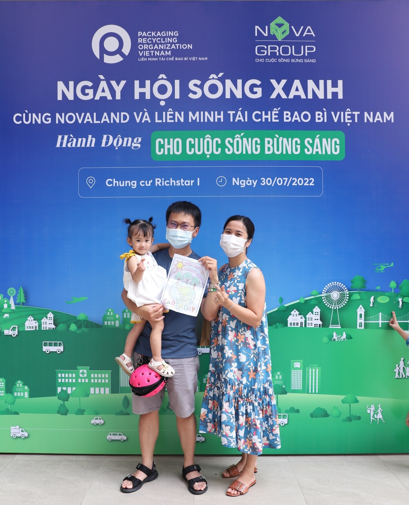 Nhiều gia đình hưởng ứng bảo vệ môi trường từ 'Ngày hội sống xanh' - 7