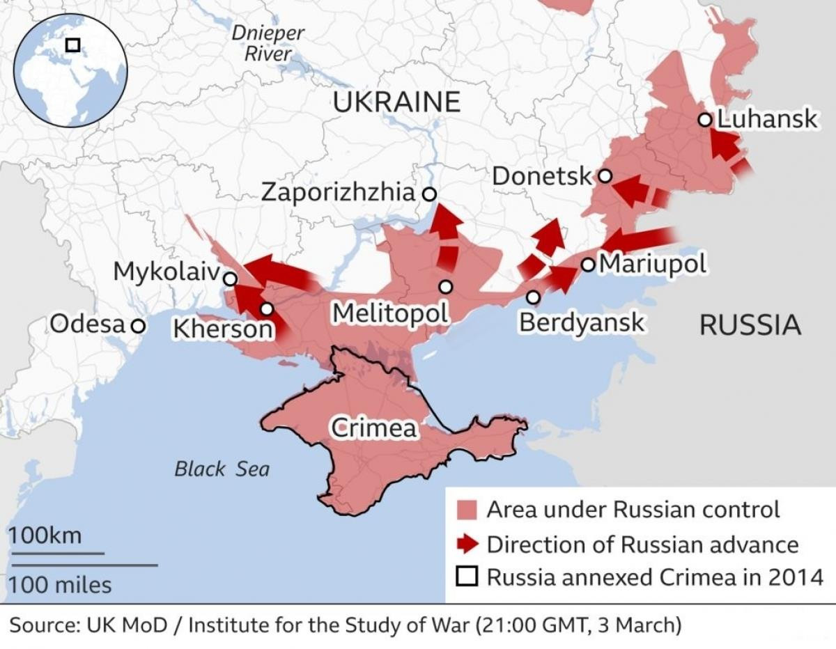 Cách Nga ứng phó với chiến thuật 'thắt miệng túi' của Ukraine tại Kherson - 2