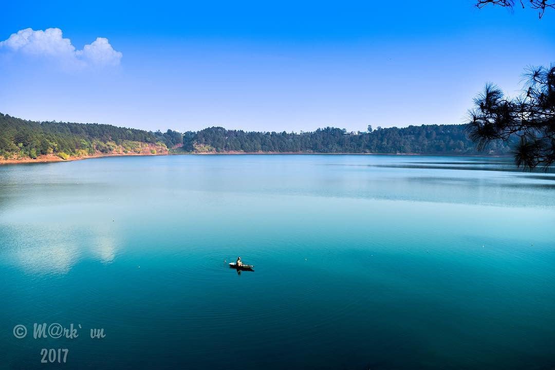 Cảnh đẹp như tranh vẽ ở hồ nước tự nhiên đẹp nhất đại ngàn Tây Nguyên - 2