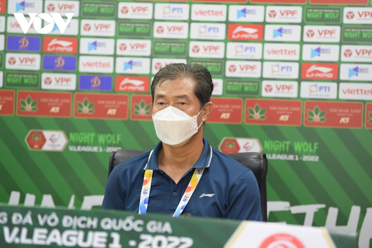 viettel fc thi đấu tệ hại, hlv bae ji won vẫn nói cứng hình ảnh 1 viettel fc thi dau te hai, hlv bae ji won van noi cung hinh anh 1