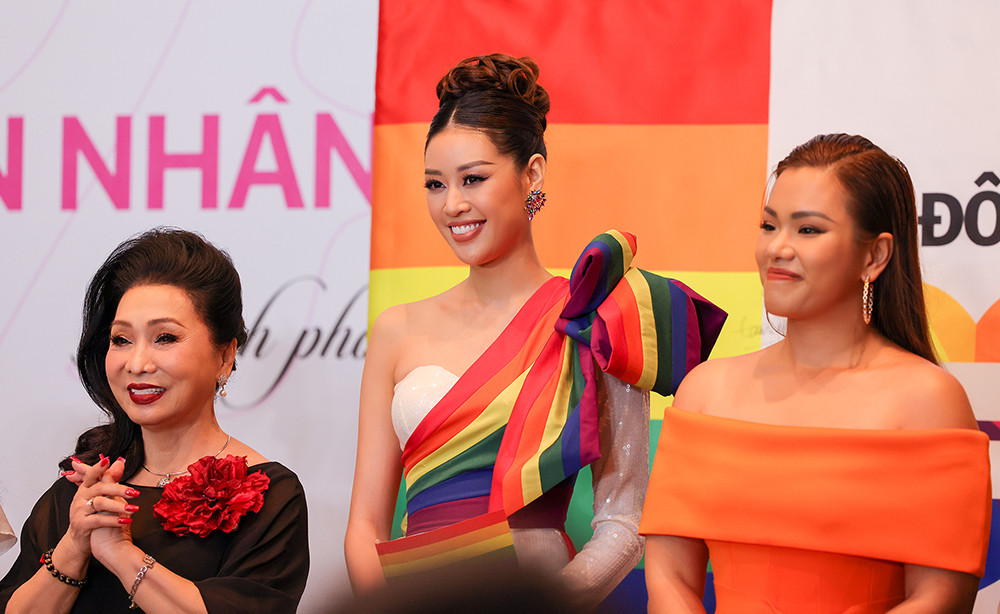NSND Bạch Tuyết, Khánh Vân làm đại sứ chiến dịch ủng hộ cộng đồng LGBT  - 3