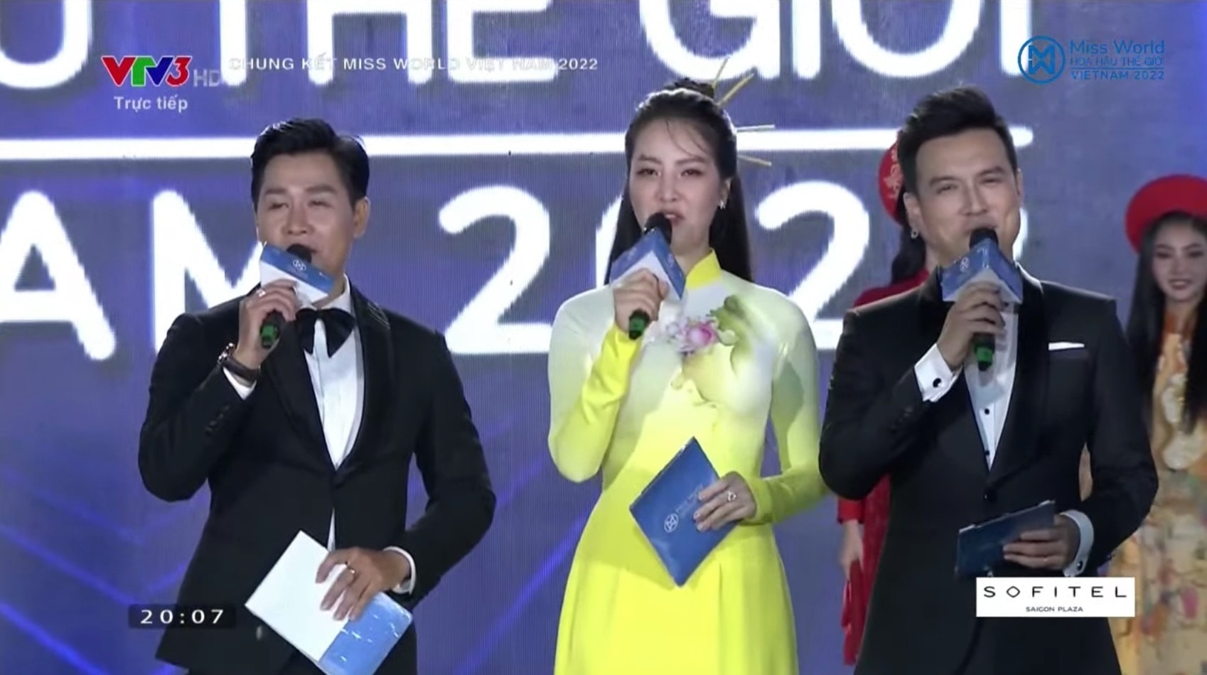 Trực tiếp Chung kết Miss World Vietnam 2022: Top 37 trình diễn áo dài - 9