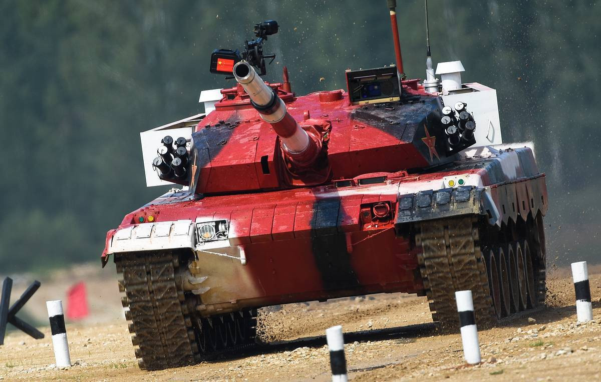 Điểm đặc biệt trên những chiếc xe tăng Trung Quốc tham dự Army Games 2022 - 1