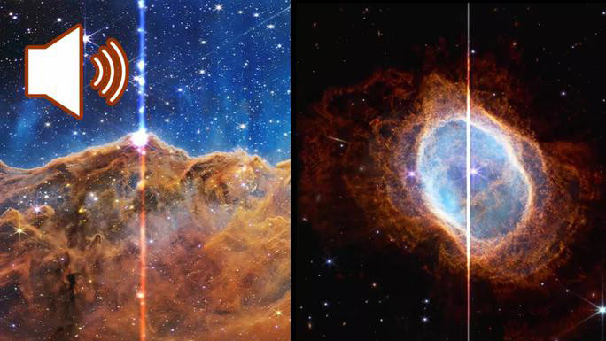 NASA công bố 3 bản nhạc ma quái từ tinh vân và hành tinh khác - 1