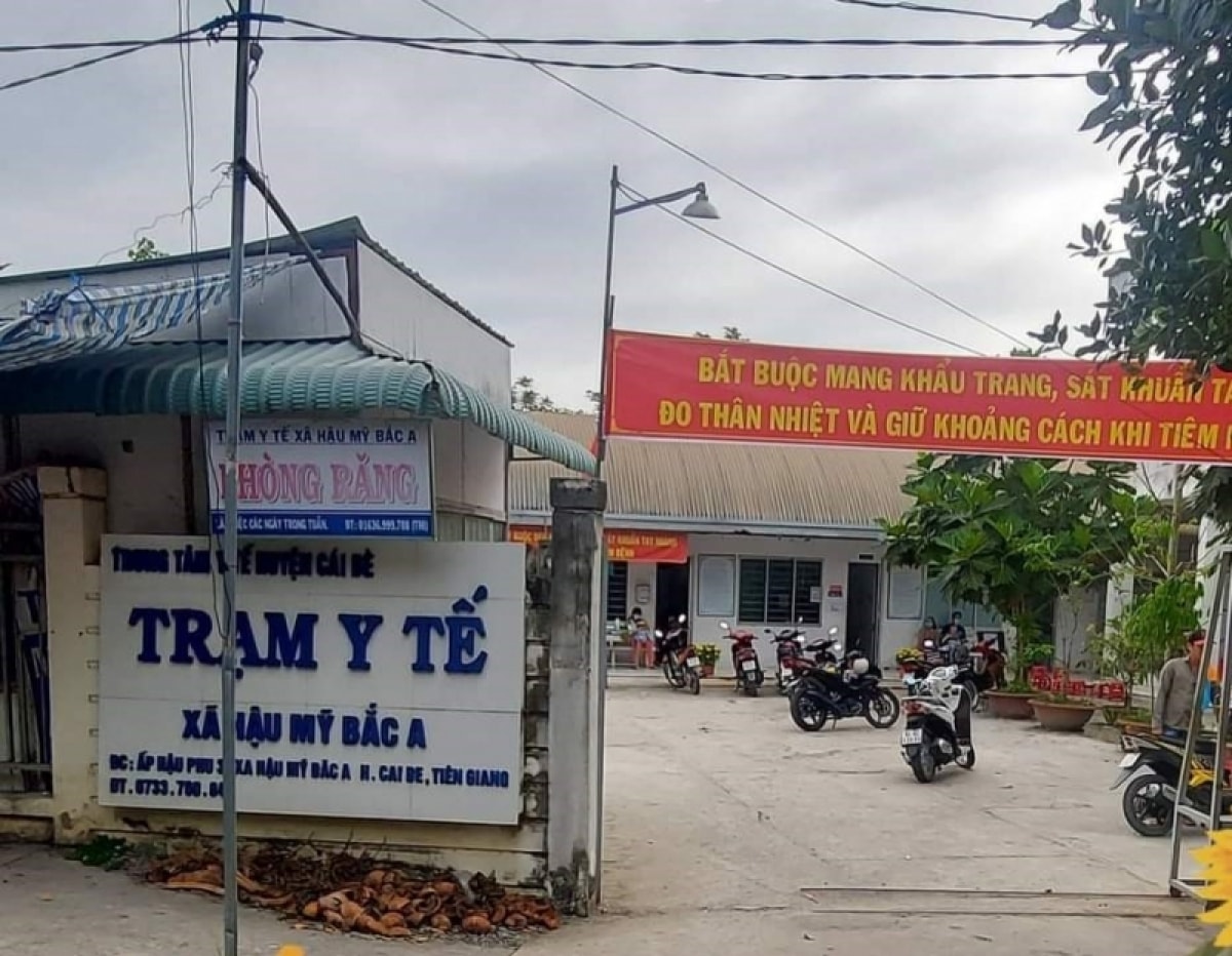 cảnh cáo trưởng trạm y tế xã ở tiền giang có nhiều sai phạm trong chống dịch hình ảnh 1 canh cao truong tram y te xa o tien giang co nhieu sai pham trong chong dich hinh anh 1