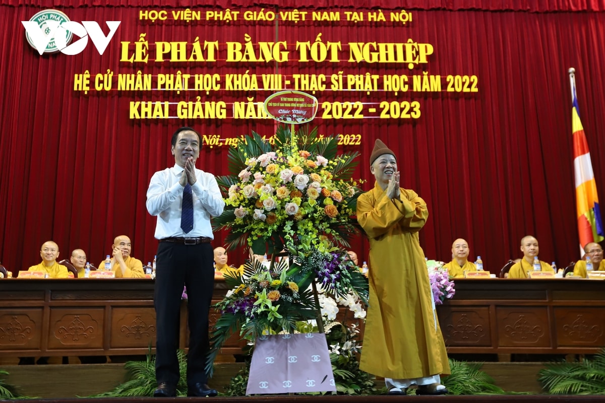 hoc vien phat giao viet nam tai ha noi khai giang nam hoc moi 2022 - 2023 hinh anh 11