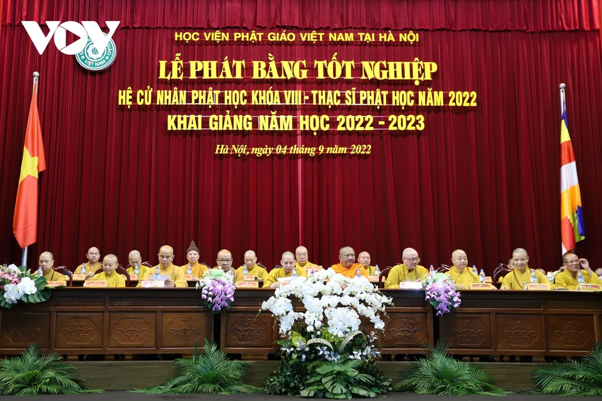 hoc vien phat giao viet nam tai ha noi khai giang nam hoc moi 2022 - 2023 hinh anh 1