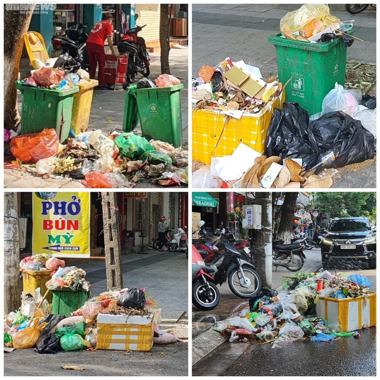 Công nhân vệ sinh môi trường bỏ việc, đường phố Bắc Ninh ngập rác thải - 9