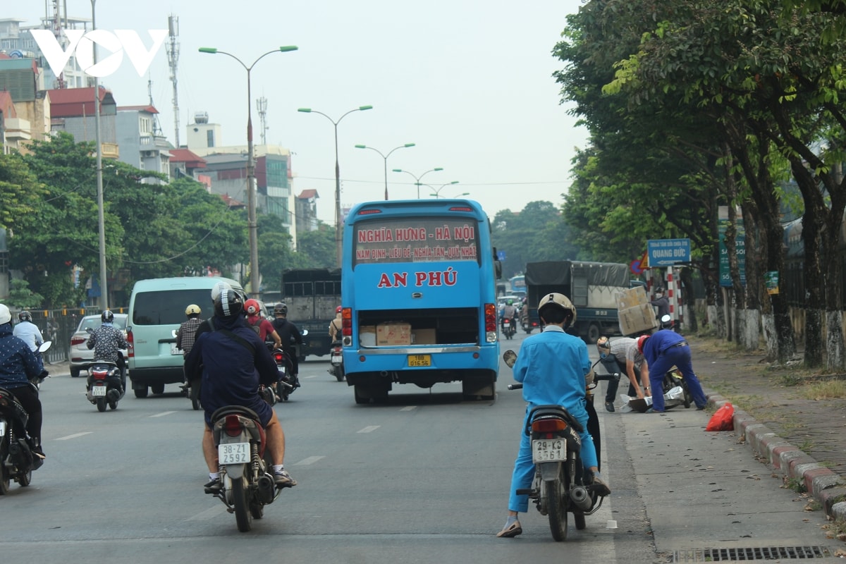 tai dien don tra khach doc duong giai phong, pham hung co quan chuc nang o dau hinh anh 12