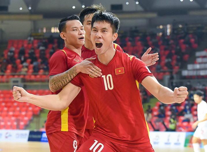 Lịch thi đấu đội tuyển futsal Việt Nam tại giải futsal châu Á 2022 - 1