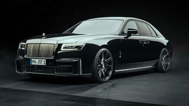 Bản độ Rolls-Royce Ghost Black Badge mạnh gần 700 mã lực - 1