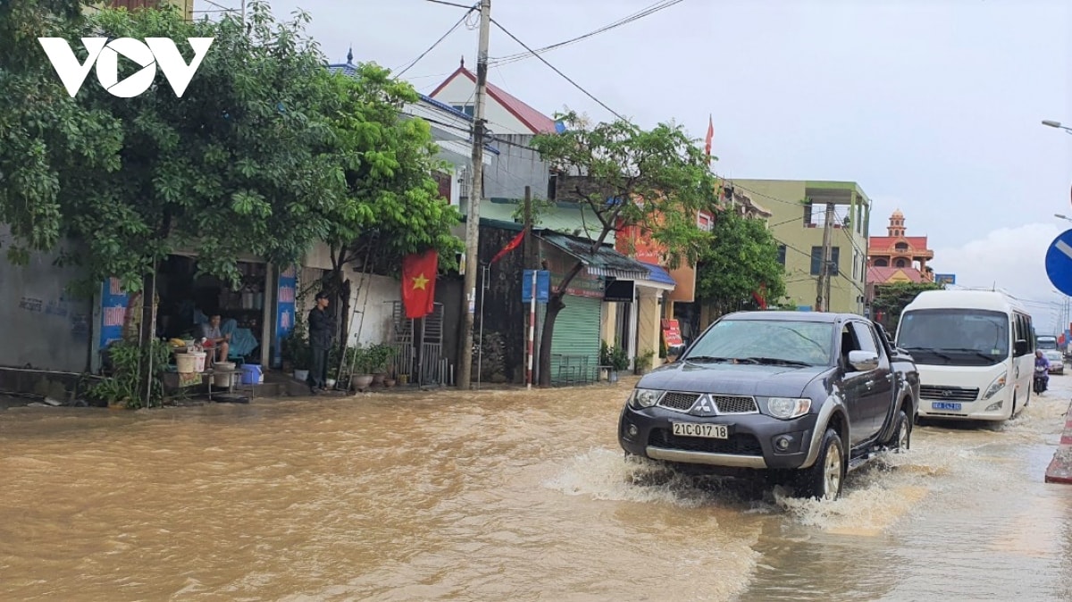 hinh anh thi xa hoang mai, nghe an bi ngap nang do lu hinh anh 3