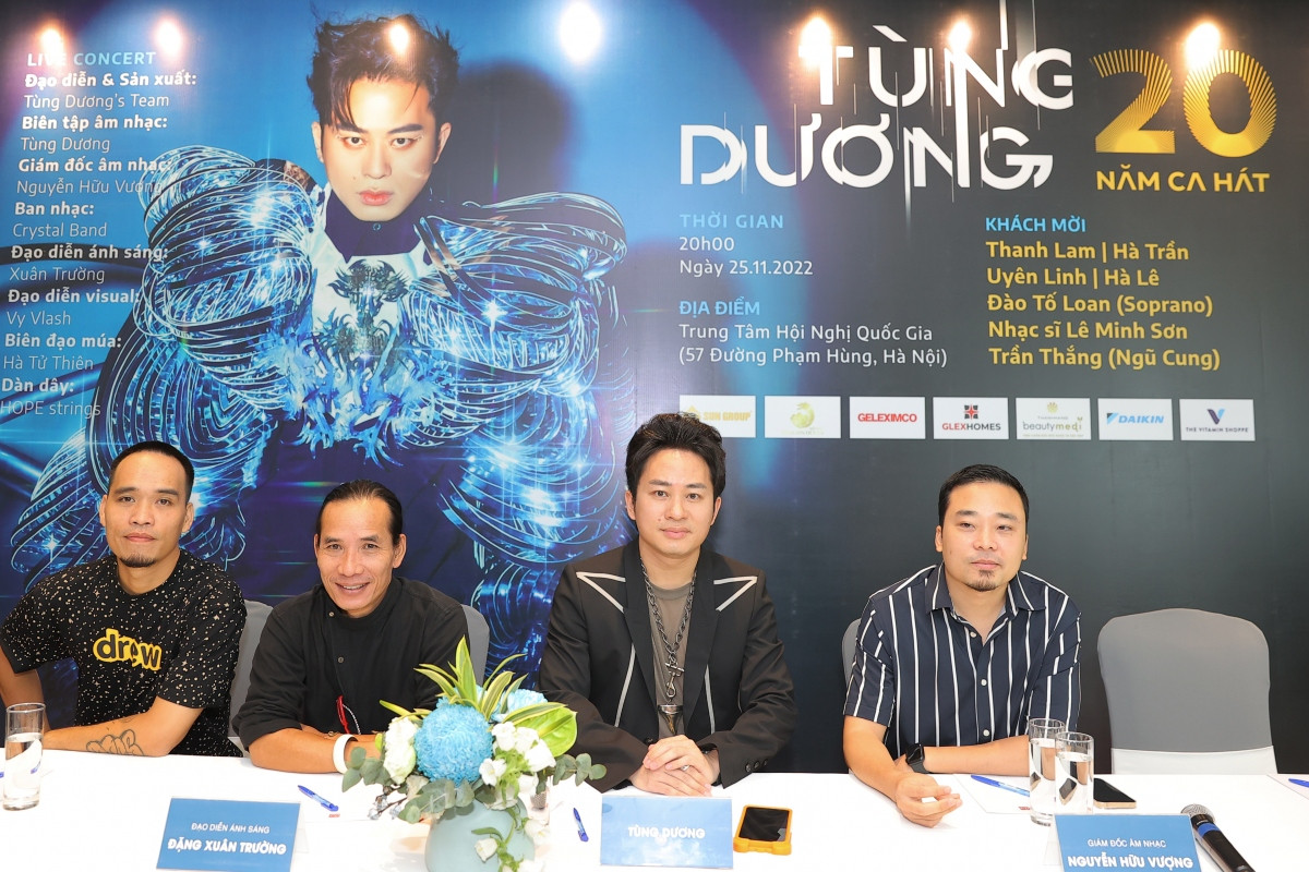 tung duong to chuc live concert quy mo ky niem chang duong 20 nam ca hat hinh anh 1