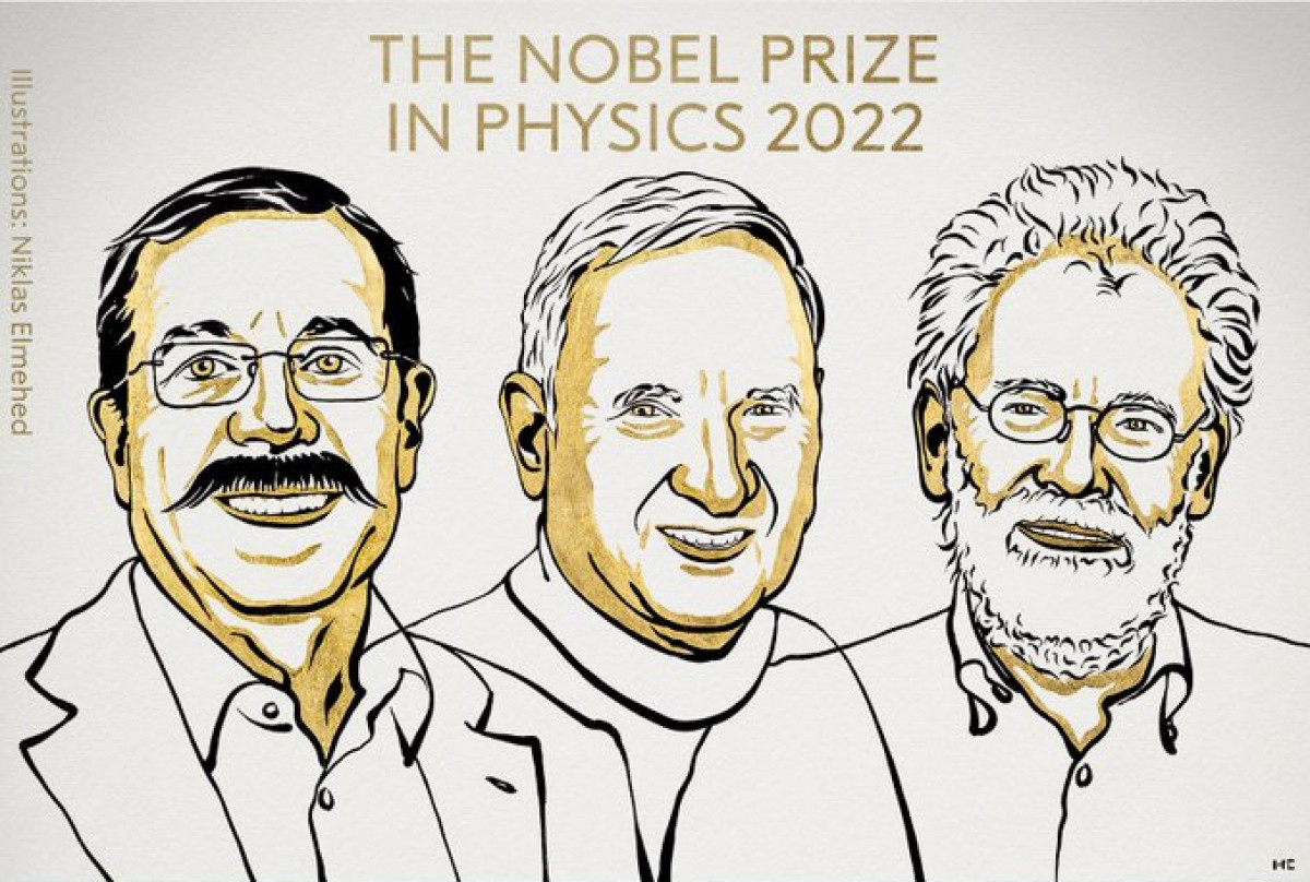 Ba nhà khoa học Pháp, Mỹ và Áo đạt giải Nobel Vật lý 2022 - 1