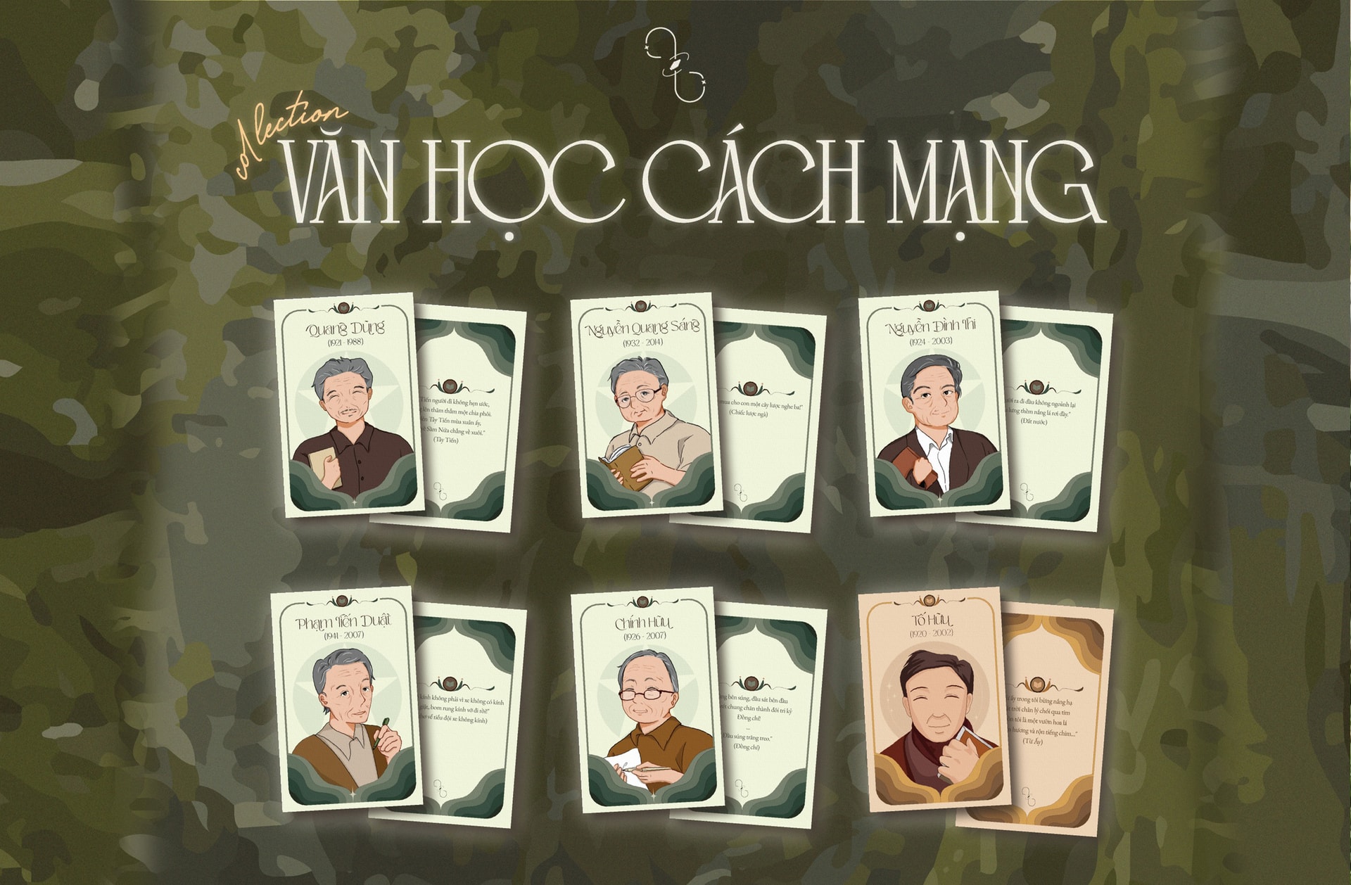 Loạt thẻ bo góc về tác giả văn học Việt Nam của nhóm bạn trẻ 10x gây bão mạng - 3