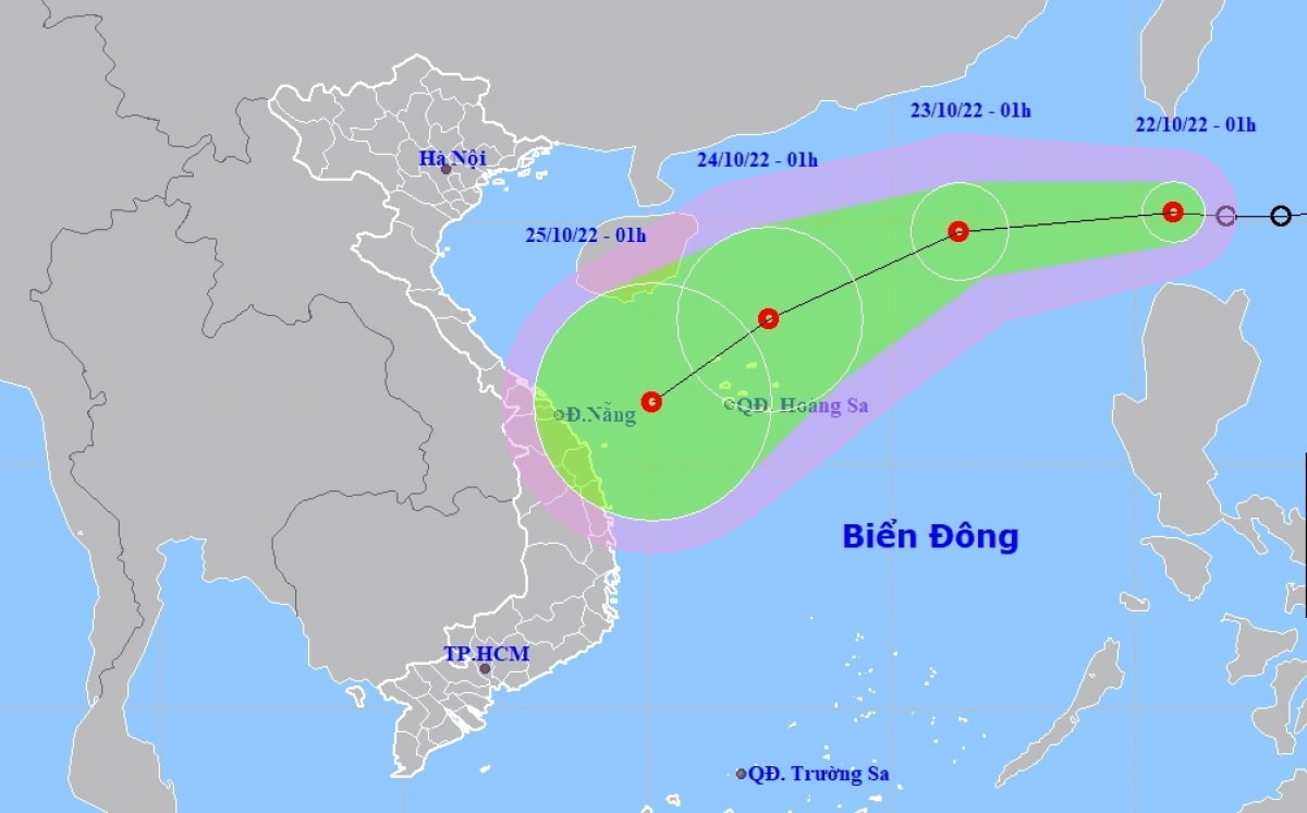 chủ động ứng phó áp thấp nhiệt đới trên biển Đông hình ảnh 1 chu dong ung pho ap thap nhiet doi tren bien Dong hinh anh 1