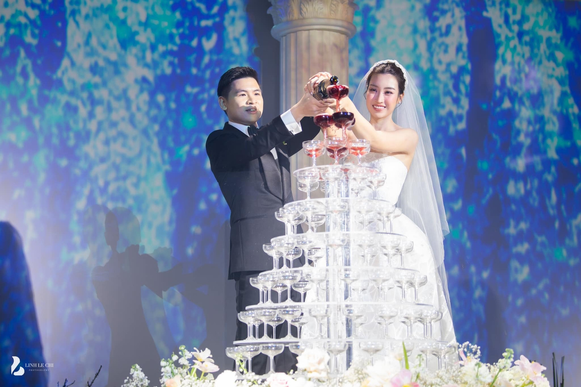 Toàn cảnh đám cưới cổ tích của Hoa hậu Đỗ Mỹ Linh - 8