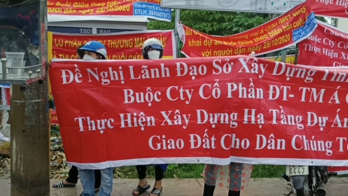 nguoi dan lien tuc khieu nai, binh duong thanh tra du an roxana va suoi giua hinh anh 2