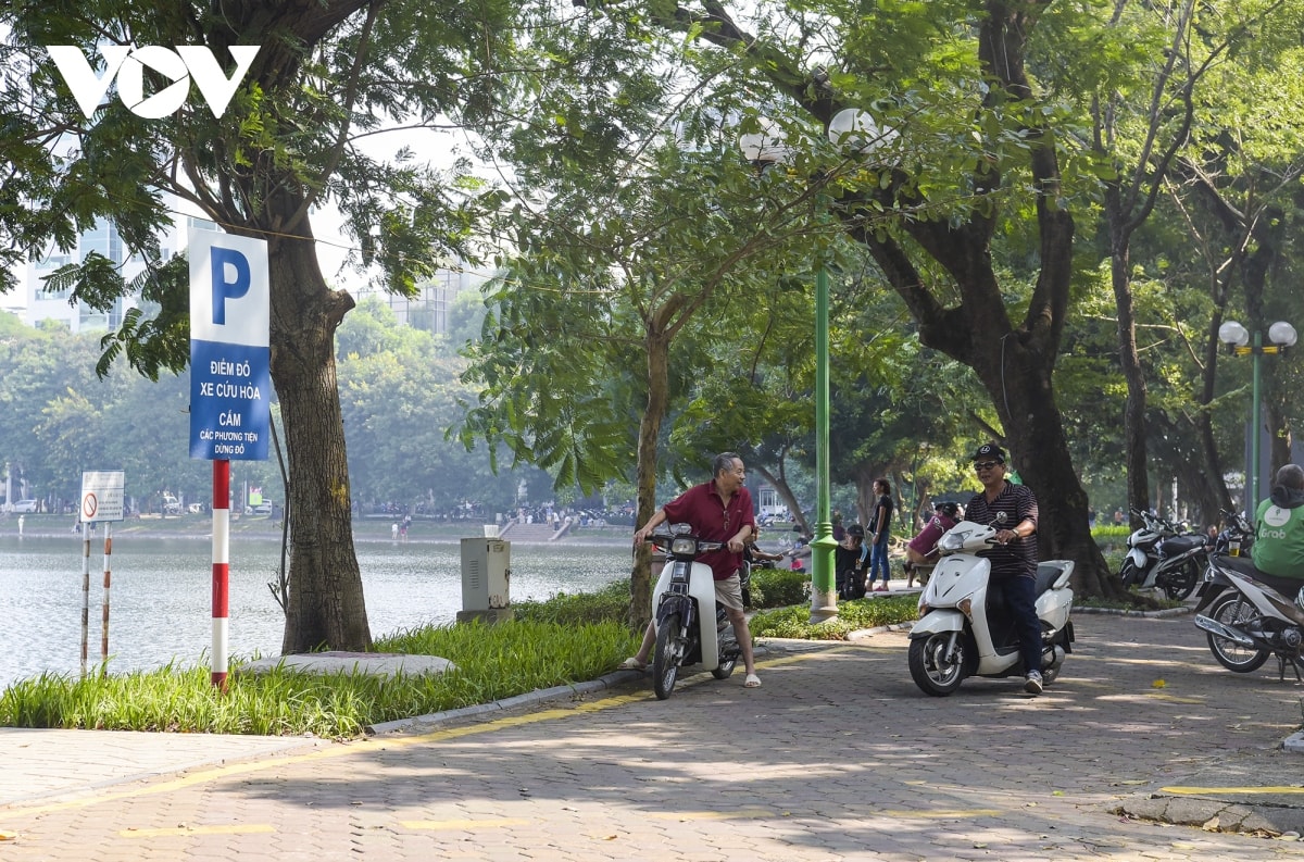 vuon hoa ho thien quang giua long ha noi nhung hoang vu, nhech nhac hinh anh 2