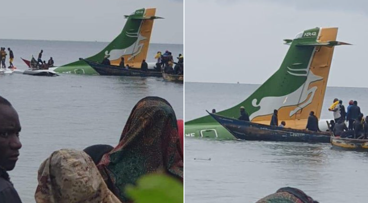 Tanzania: Máy bay chở khách lao xuống hồ, chưa rõ thương vong - 1