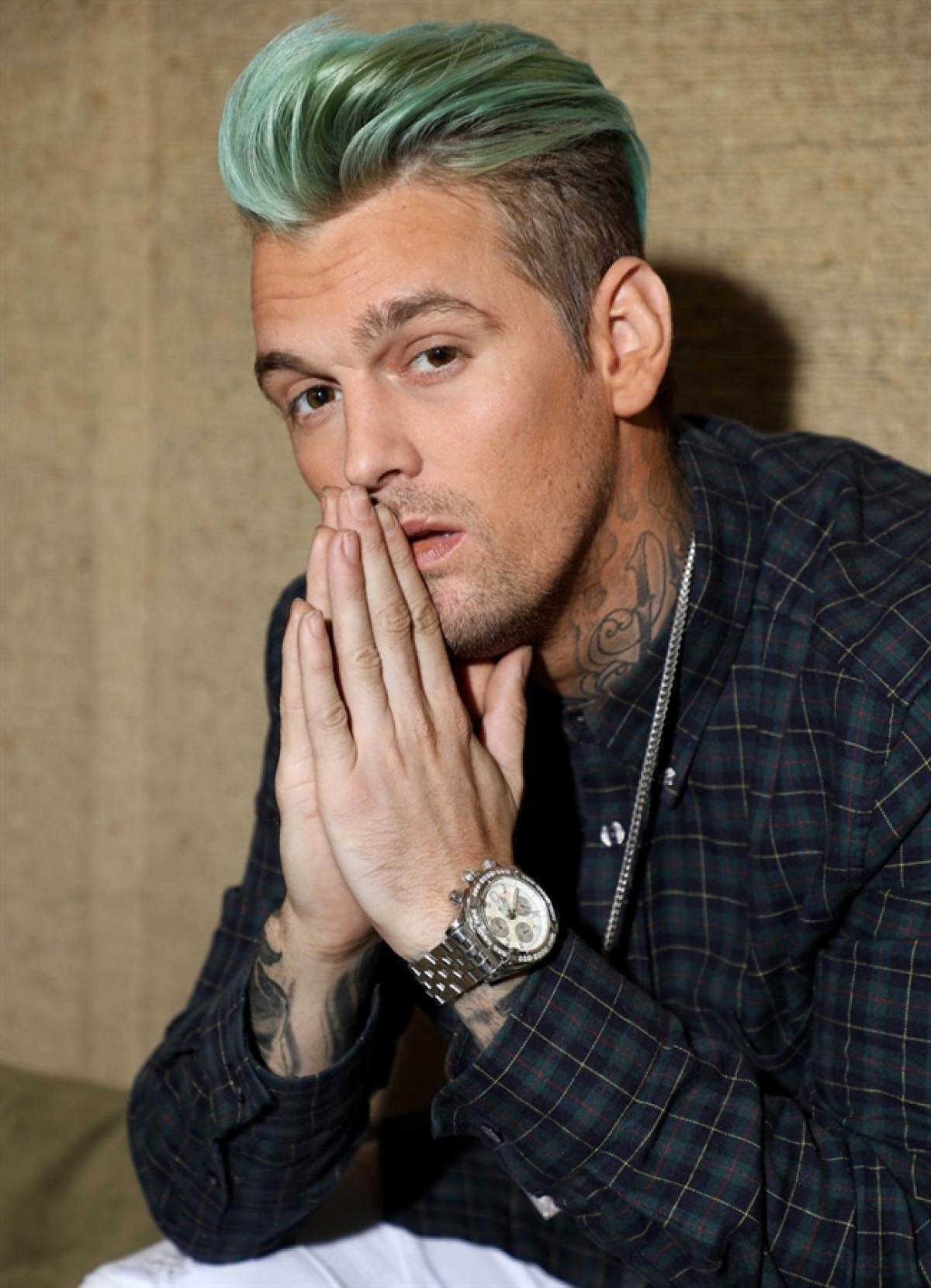 aaron carter - hoang tu nhac pop truot dai vi nghien ngap hinh anh 4