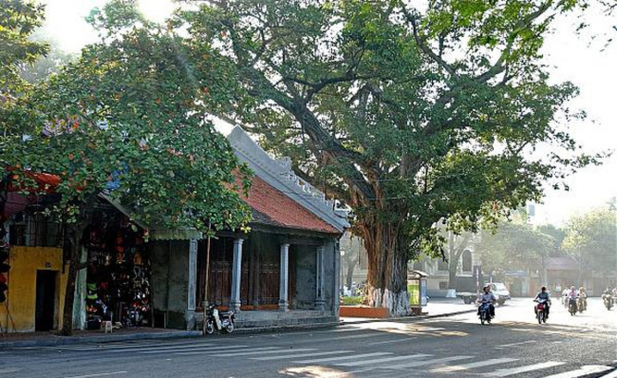 giai phong mat bang, cai tao xung quanh di tich den ba kieu hinh anh 1