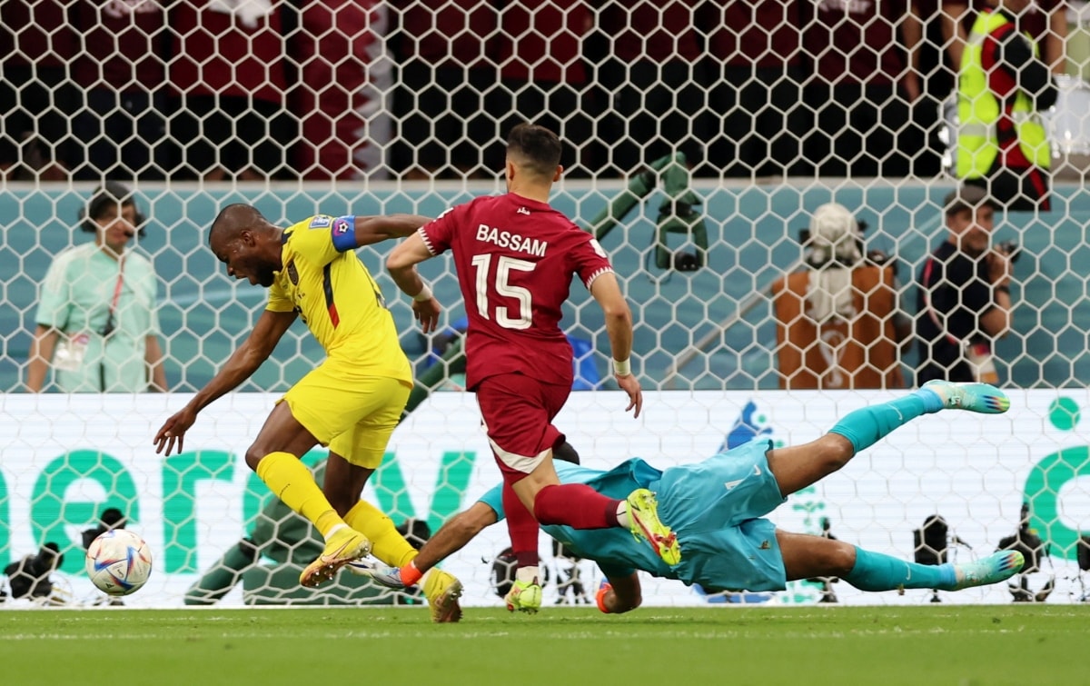 truc tiep qatar 0 - 1 ecuador Dieu gi den da phai den hinh anh 1