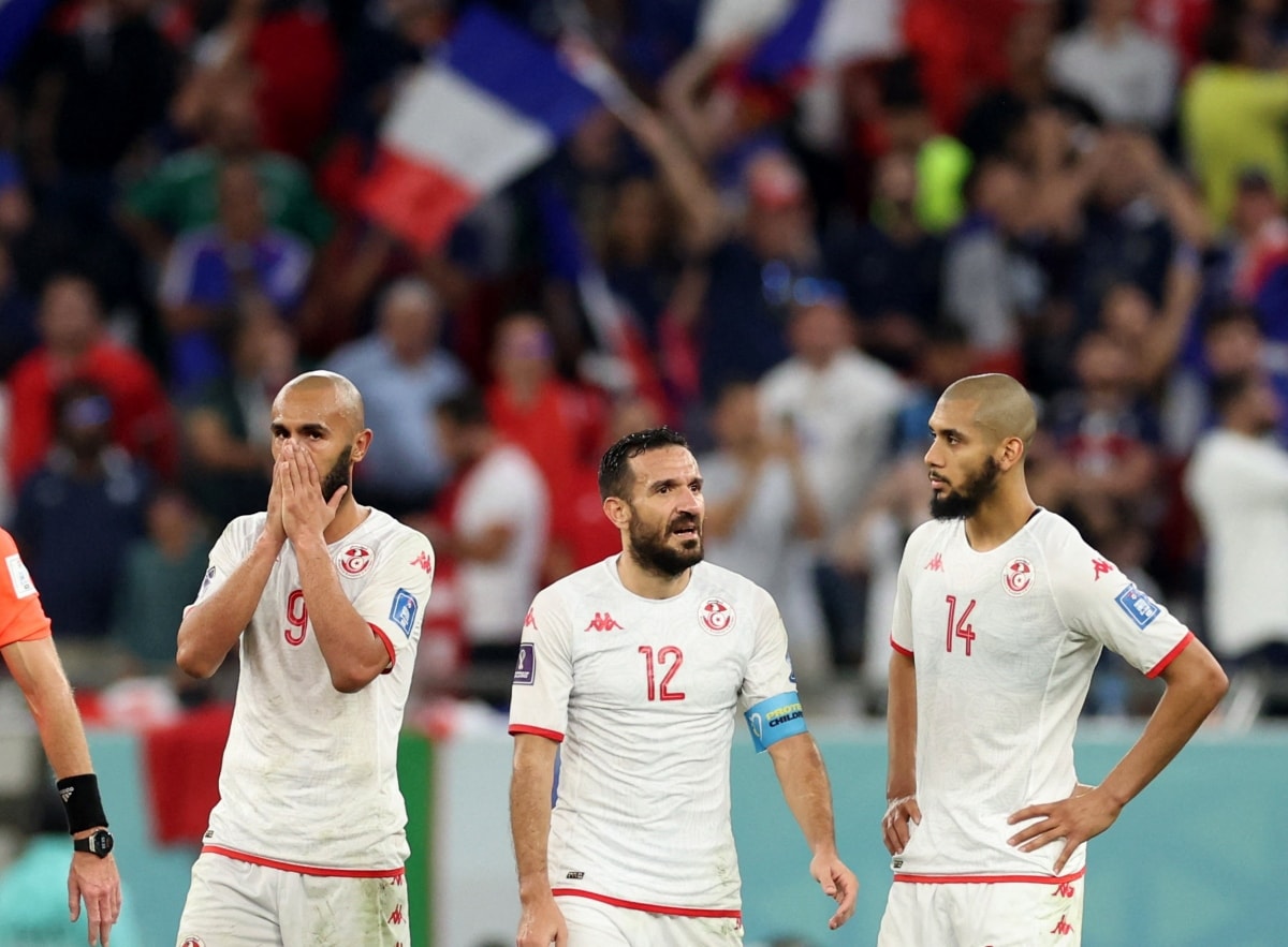 Danh bai DkvD phap, tunisia van dung buoc o vong bang world cup 2022 hinh anh 14