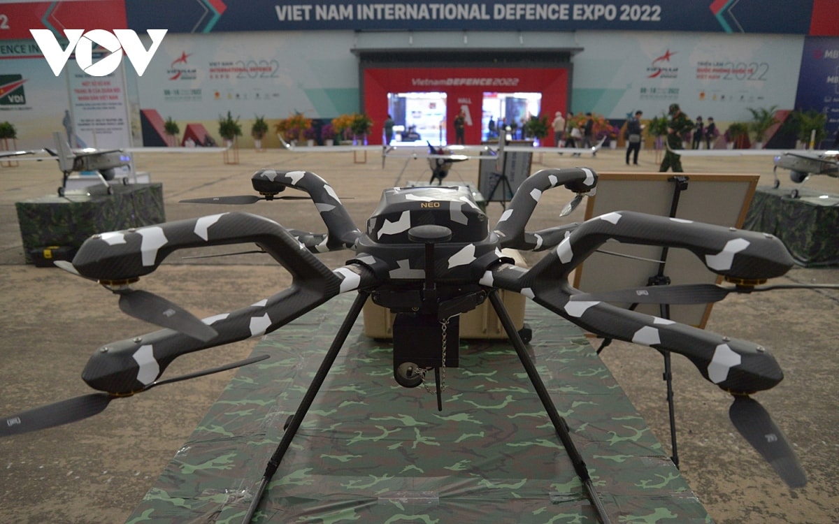 uav quan su viet nam tai trien lam quoc phong quoc te 2022 hinh anh 17